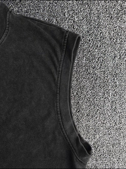 Camiseta sin mangas estilo tank para
hombre con estampado gráfico de ángel vintage, top casual sin mangas para verano, ropa de hombre para uso diario, calcetines