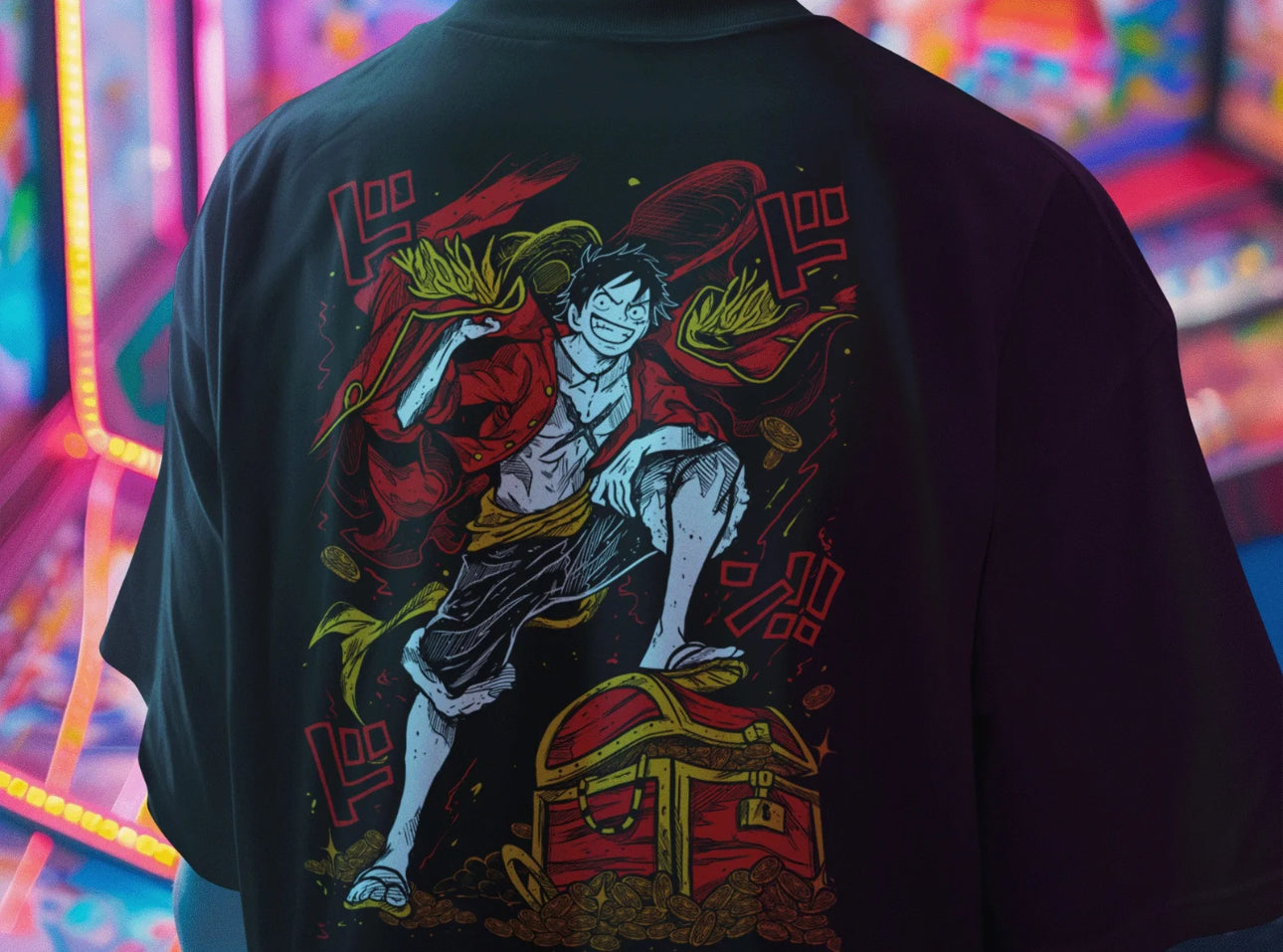 Playera Solomon's ONE PIECE LUHFFY | 100%
Algodón | Tacto Suave | Anime Streetwear