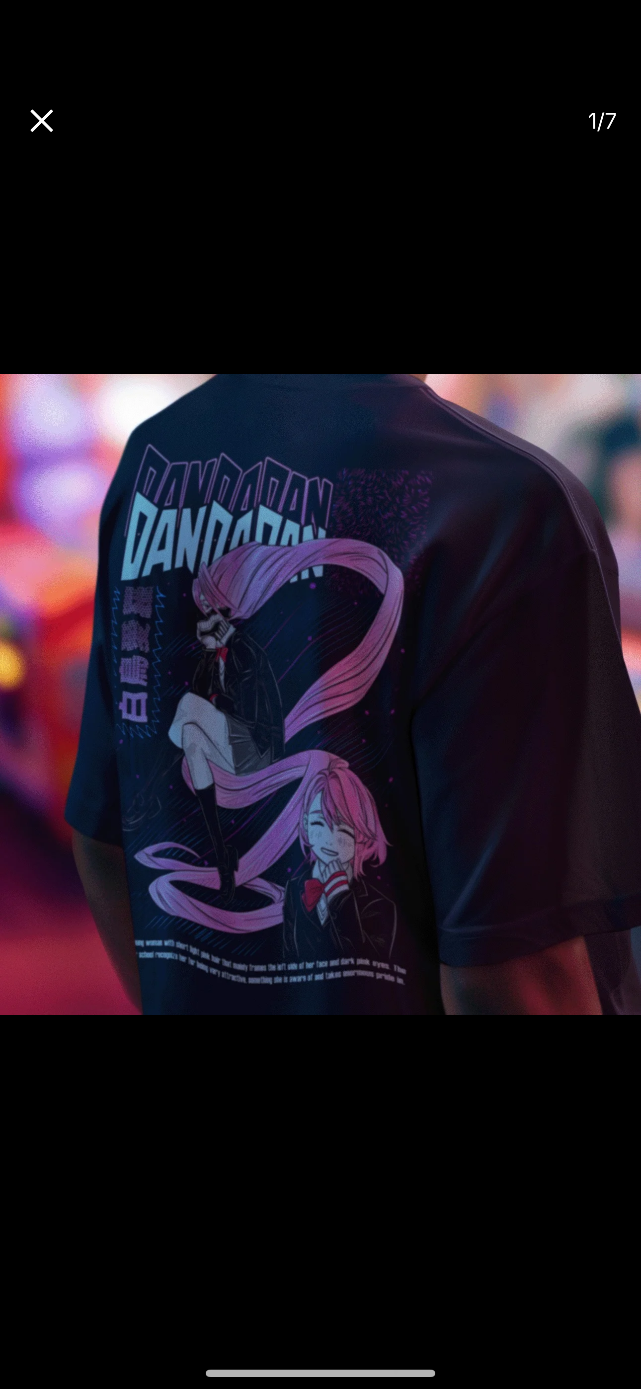 Playera Solomon's DanDaDan | 100% Algodón |
Tacto Suave | Streetwear Anime