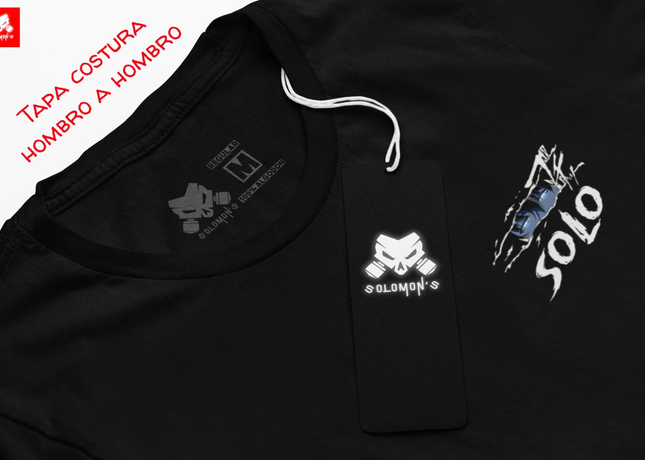 Playera Solomon's IGRIS SOLO LEVELING
PREMIUM | 100% Algodón | Tacto Suave | Anime
Streetwear
