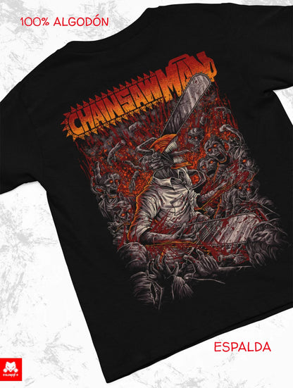 Playera Solomon's CHAINSAW MAN | 100% Algodón | Tacto Suave | Anime Streetwear