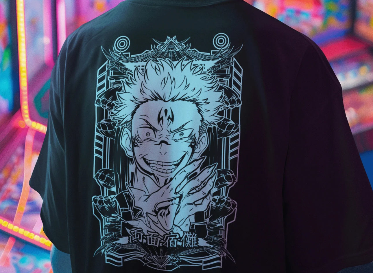 Playera Solomon's SUKUNA JUJUTSU KAISEN I 100% Algodón | Tacto Suave | Anime Streetwear