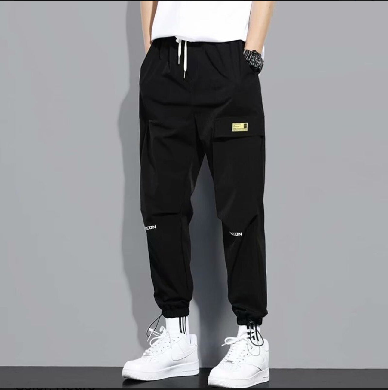 (🌍 PRODUCTO INTERNACIONAL) Pantalones Deportivos Sueltos Estilo Harem Para Hombre