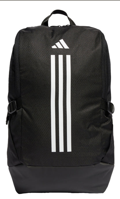 Mochila unisex de entrenamiento de Adidas, color negro y blanco 23 L