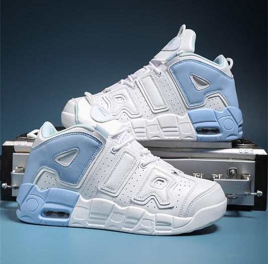 Air Deportivos Mujer Zapatillas de Uptempo para Correr Calzado Baloncesto Sneakers Gimnasio Casual Shoes