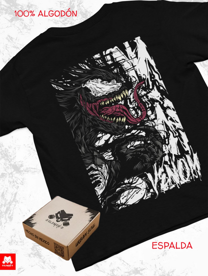 Playera Solomon's VENOM | 100% Algodón | Tacto
Suave | Anime Streetwear