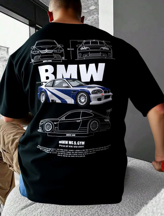 Playera Camiseta Unisex Autos -
BMW M3 GTR Rayado
