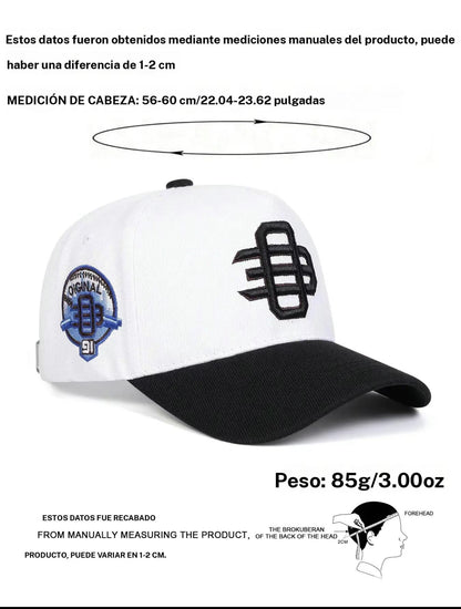 Gorra de Béisbol con Bordado de Letras, Sombrero Casual para Deportes al Aire Libre para Hombres y Mujeres, Gorra Ajustable con Protección Solar para
Uso Diario