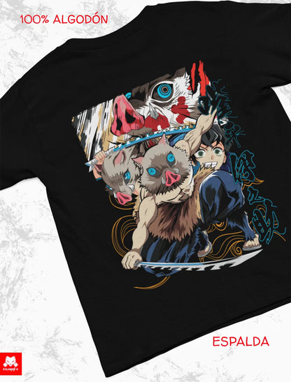 Playera Solomon's DEMON SLAYER | 100% Algodón
I Tacto Suave | Anime Streetwear |