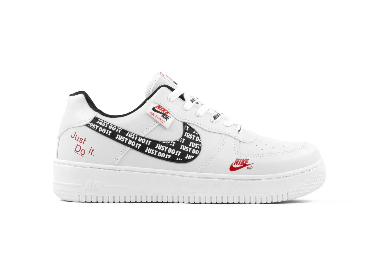 Nike Air Force 1 Low "Just Do It" Rojo.