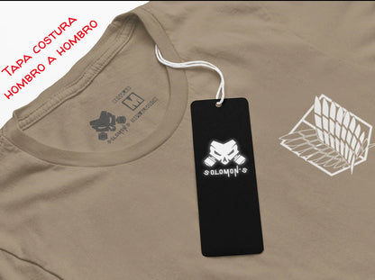 Playera Solomon's SHINGEKI NO KYOJIN I 100%
Algodón | Tacto Suave | Anime Streetwear