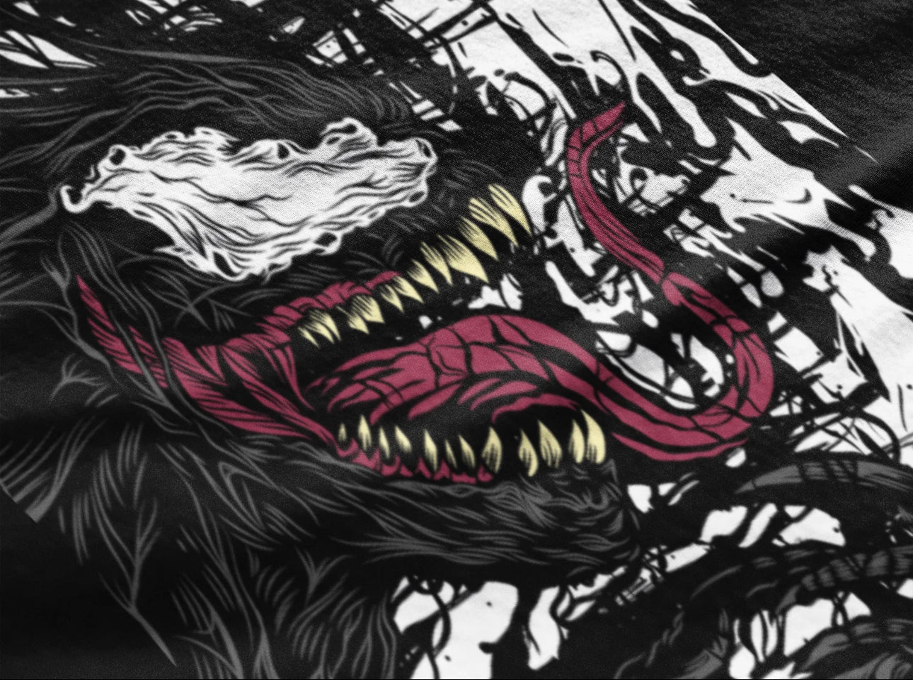 Playera Solomon's VENOM | 100% Algodón | Tacto
Suave | Anime Streetwear