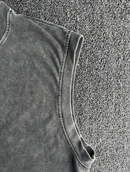 Camiseta sin mangas estilo tank para
hombre con estampado gráfico de ángel vintage, top casual sin mangas para verano, ropa de hombre para uso diario, calcetines