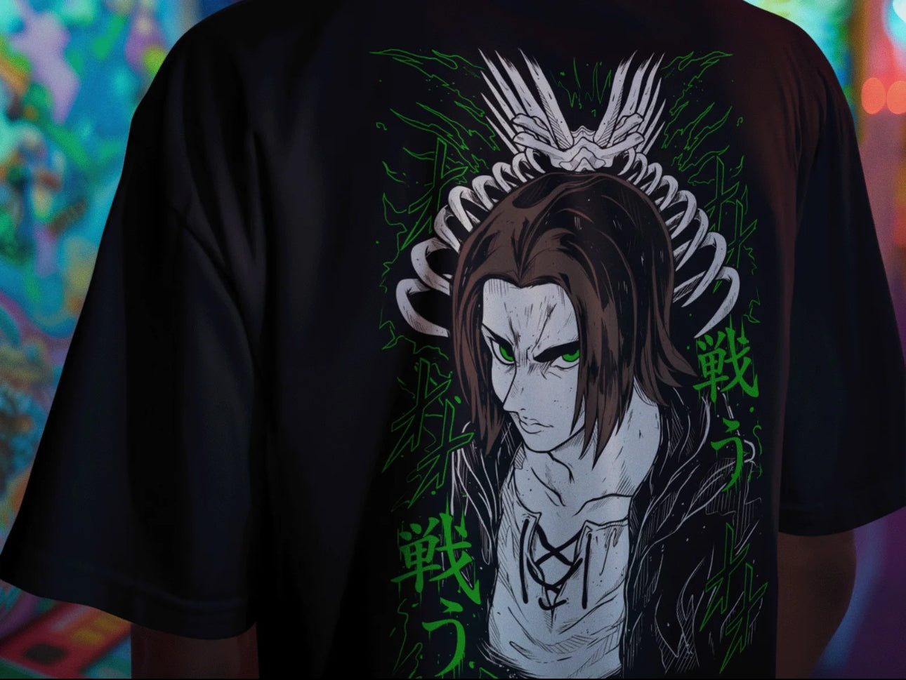Playera Solomon's EREN - SHINGEKI | 100%
Algodón | Tacto Suave | Anime Streetwear