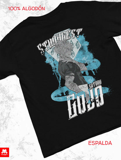 Playera Solomon's GOJO SATORU JUJUTSU
KAISEN 02 | 100% Algodón | Tacto Suave | Anime
Streetwear