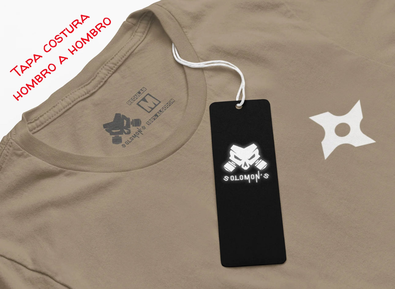 Playera Solomon's NARUTO MODO SABIO | 100%
Algodón | Tacto Suave | Anime Streetwear