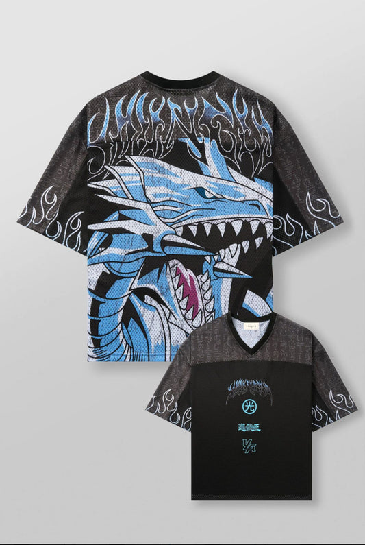 (🌍 INTERNACIONAL COMERCIO) Camiseta Yu Gi Oh Para Hombre, Extragrande, Poliéster De Sec