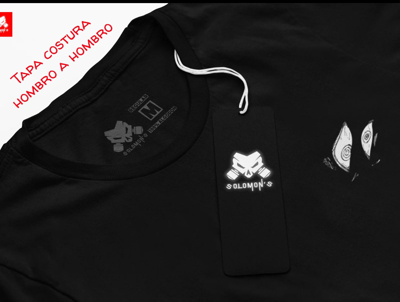 Playera Solomon's SUKUNA JUJUTSU KAISEN I 100% Algodón | Tacto Suave | Anime Streetwear