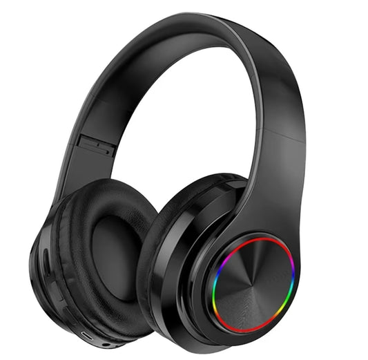 Auriculares Inalámbricos B39 para Gamer, Audifonos con Fuertes Graves para PS4 y PC,
Diseño Sobre la Cabeza