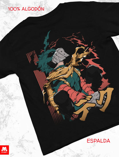 Playera Solomon's MY HERO ACADEMIA | 100%
Algodón | Tacto Suave | Anime Streetwear