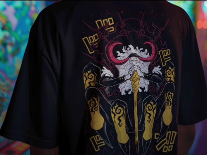 Playera Solomon's ONE PIECE GOROSEI SATURN | 100% Algodón | Tacto Suave | Anime Streetwear