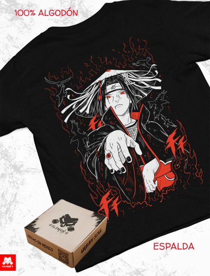 Playera Solomon's ITACHI UCHIHA NARUTO | 100%
Algodón | Tacto Suave | Anime Streetwear