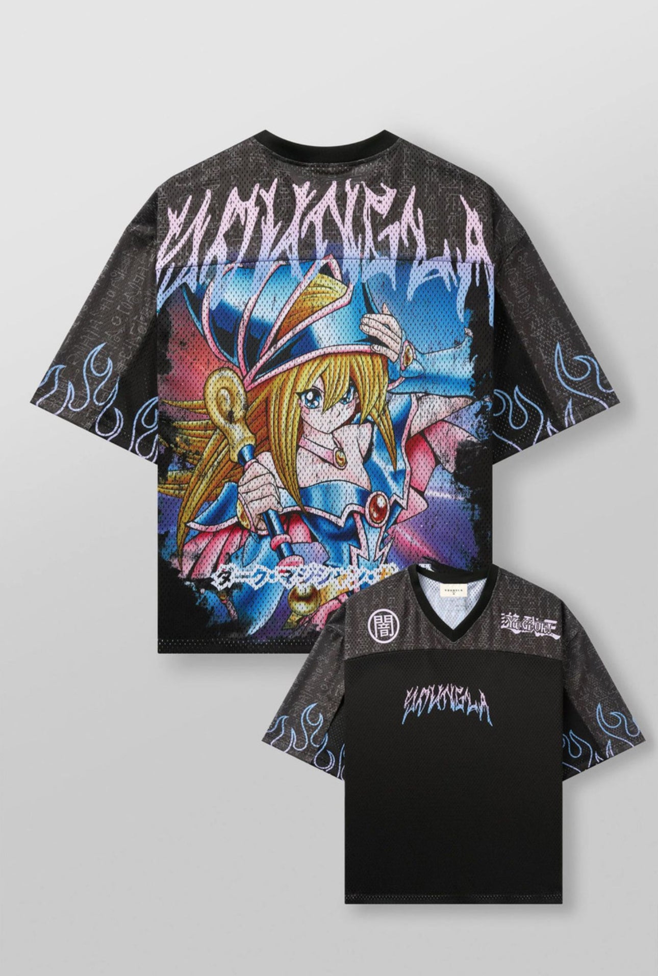 (🌍 INTERNACIONAL COMERCIO) Camiseta Yu Gi Oh Para Hombre, Extragrande, Poliéster De Sec