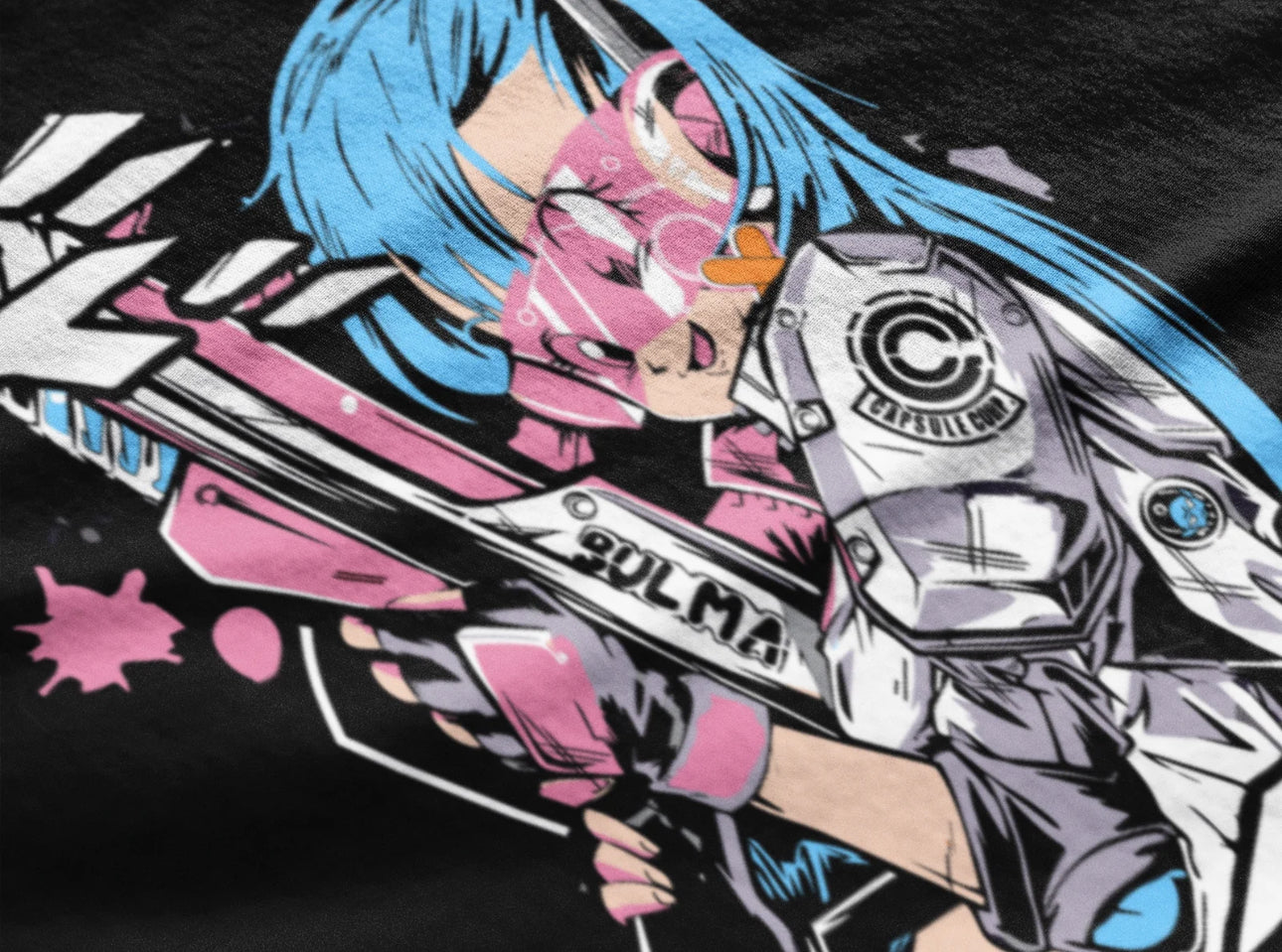 Playera Solomon's BULMA DRAGON BALL | 100%
Algodón | Tacto Suave | Anime Streetwear
