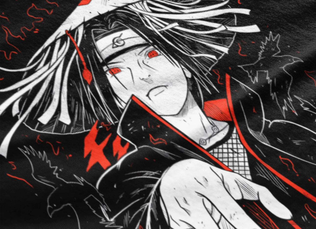 Playera Solomon's ITACHI UCHIHA NARUTO | 100%
Algodón | Tacto Suave | Anime Streetwear