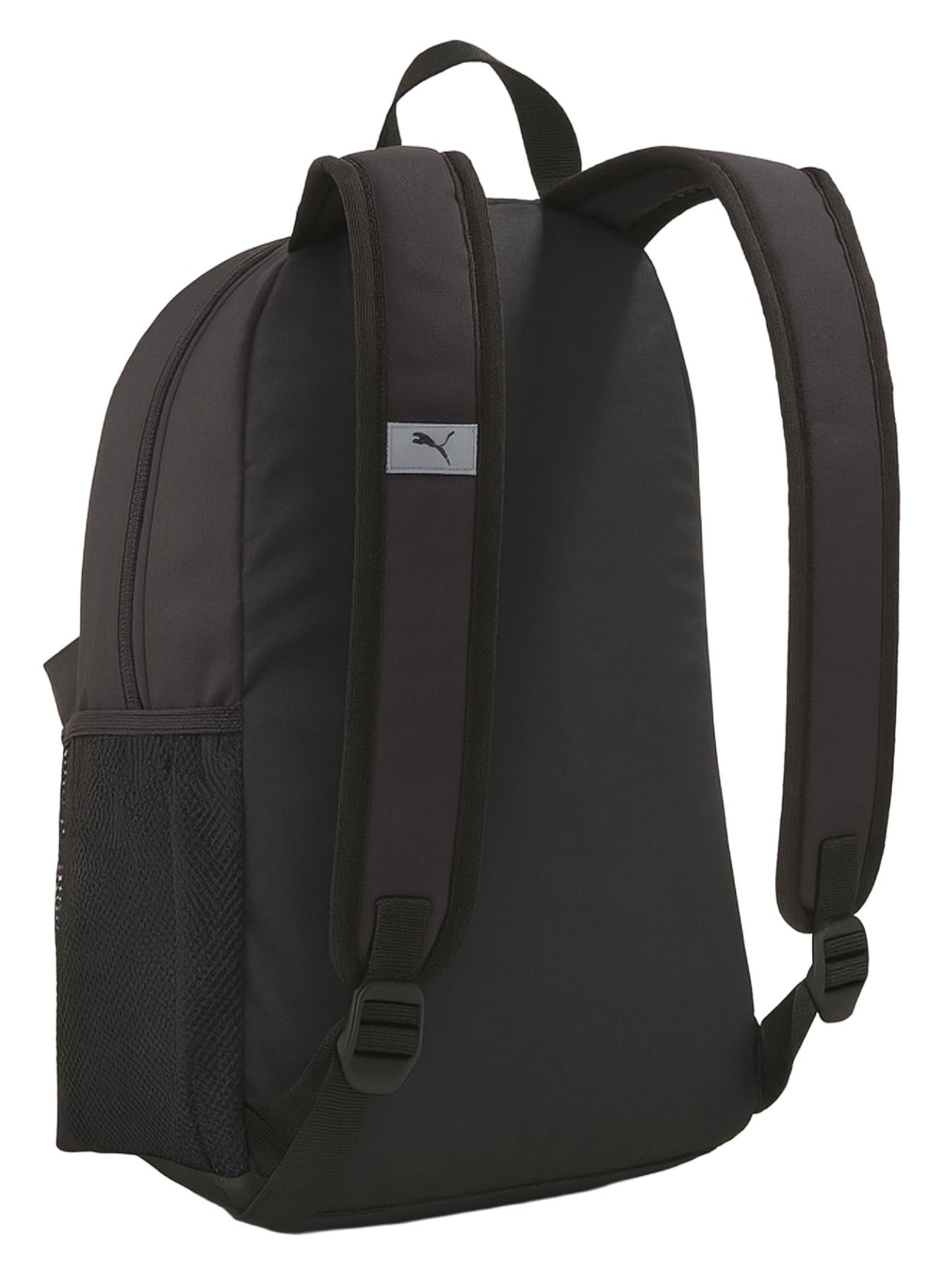 Mochila Puma Phase Negra Escolar Universidad Deportiva Casual Oficina Trabajo Asas Ajustables Cómodas Bolsillo Frontal Cierre Hombre Mujer 22lt