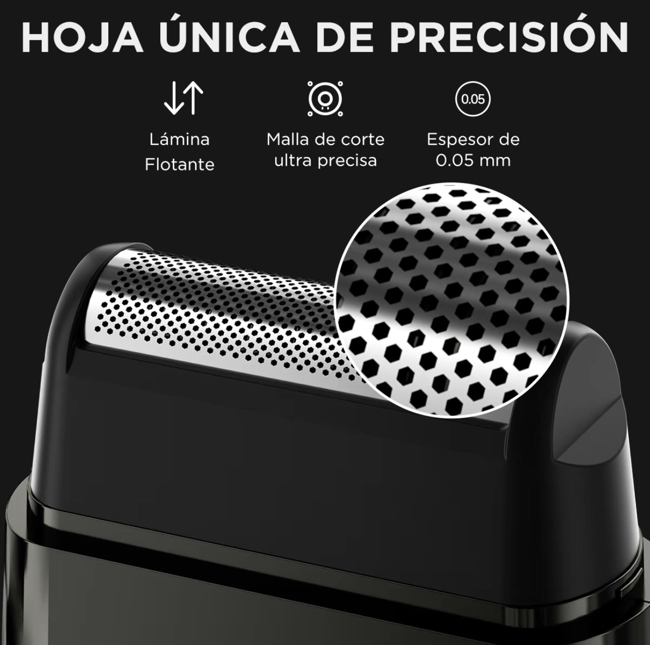 ENCHEN MSO03 Mini Afeitadora
Portátil | Diseño de Doble Hoja | Motor de Alta Velocidad | Afeitadora Recargable por USB I
Esenciales de Viaje | Negro