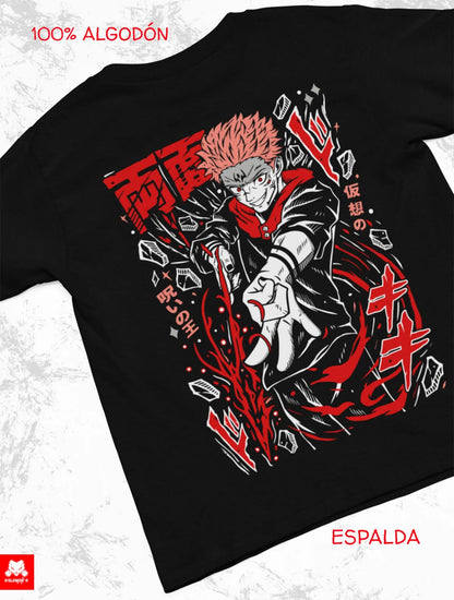 Playera Solomon's SUKUNA JUJUTSU KAISEN 02 | 100% Algodón | Tacto Suave | Anime Streetwear