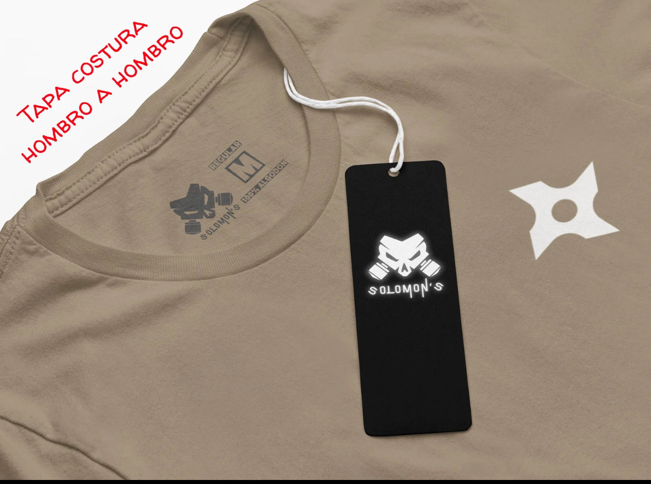 Playera Solomon's NARUTO MODO SABIO 02 | 100% Algodón | Tacto Suave | Anime Streetwear