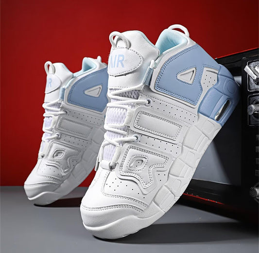 Air Deportivos Mujer Zapatillas de Uptempo para Correr Calzado Baloncesto Sneakers Gimnasio Casual Shoes