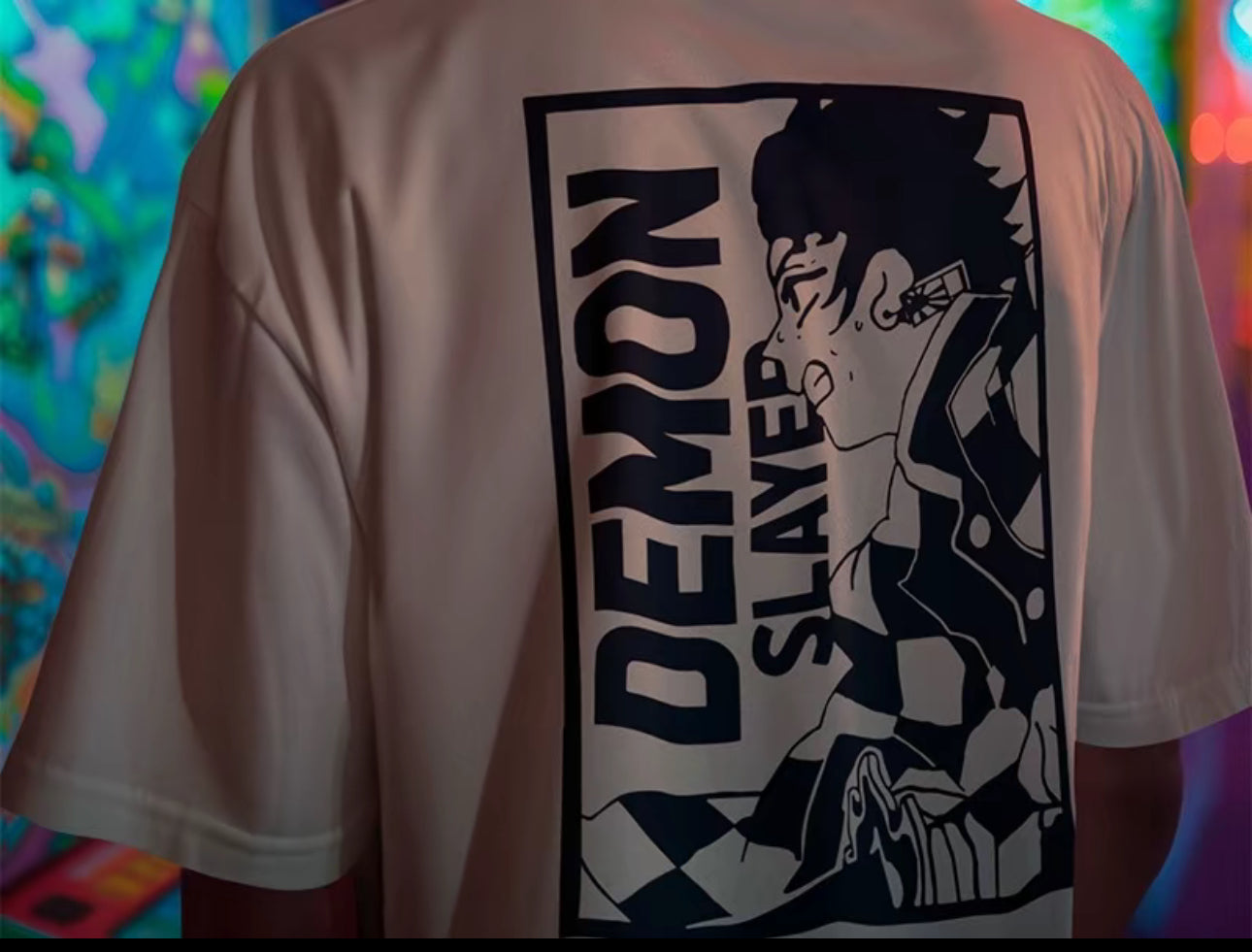 Playera Solomon's DEMON SLAYER TANJIRO 01 | 100% Algodón | Tacto Suave | Anime Streetwear