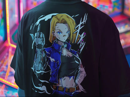 Playera Solomon's NO. 18. DRAGON BALL | 100%
Algodón | Tacto Suave | Anime Streetwear