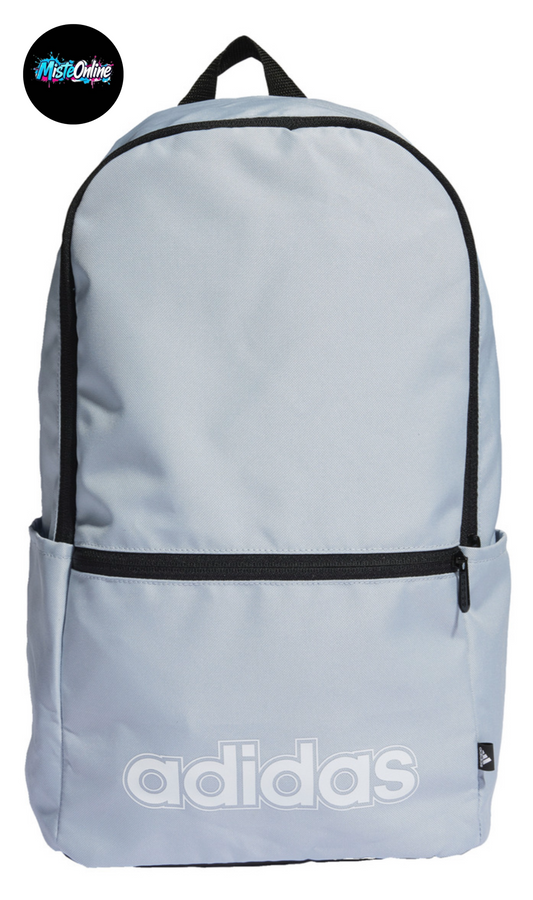 Mochila Classic Foundation Ik5768 adidas Color Wonder Blue/White Diseño de la tela Liso
