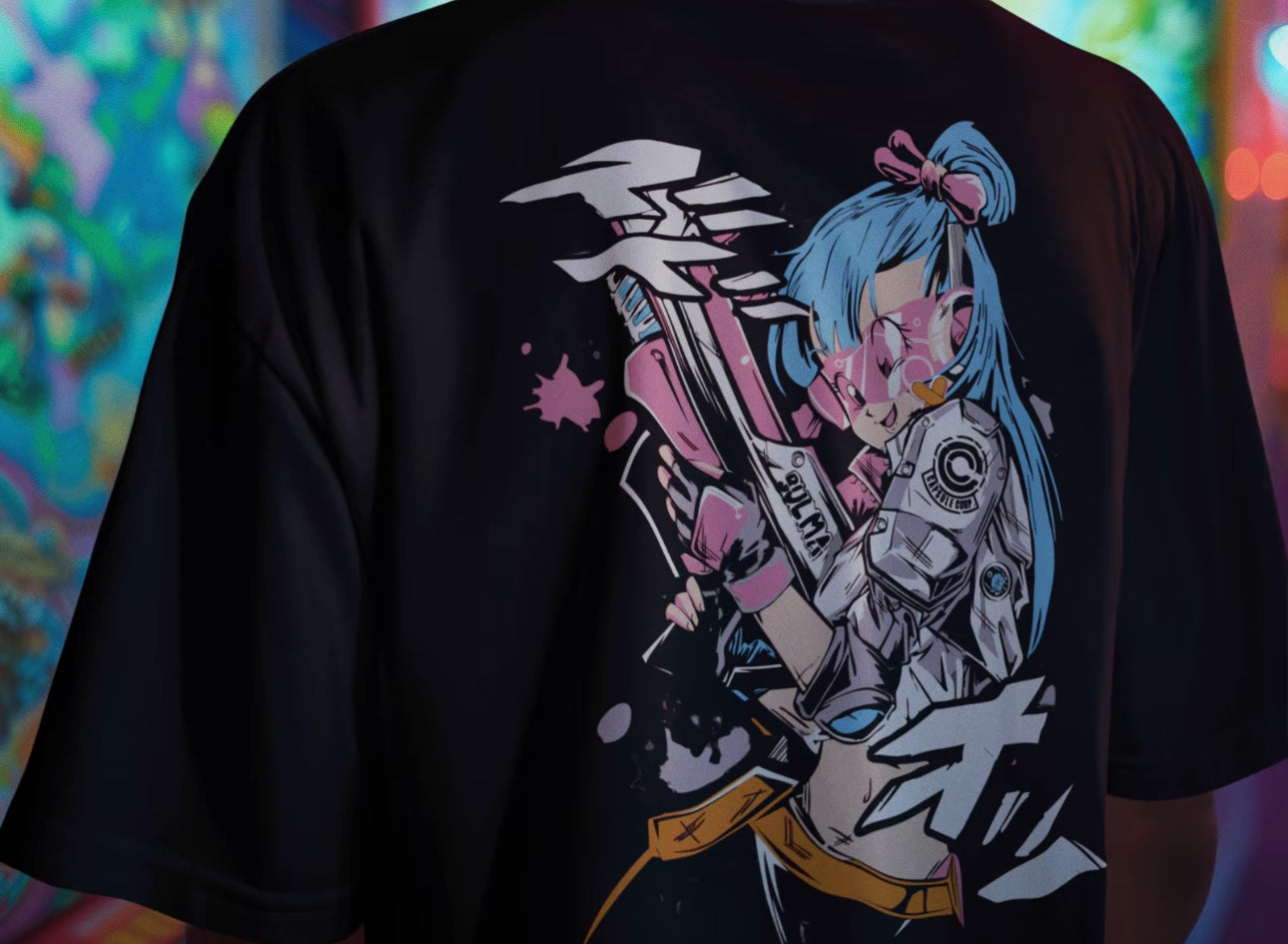 Playera Solomon's BULMA DRAGON BALL | 100%
Algodón | Tacto Suave | Anime Streetwear