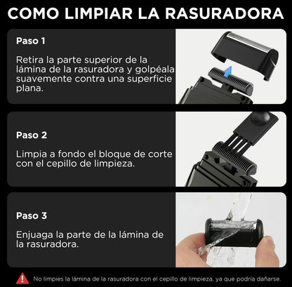ENCHEN MSO03 Mini Afeitadora
Portátil | Diseño de Doble Hoja | Motor de Alta Velocidad | Afeitadora Recargable por USB I
Esenciales de Viaje | Negro