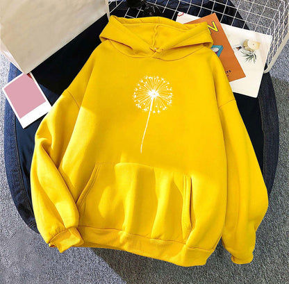 (🌎 PRODUCTO INTERNACIONAL) Sudadera Con Capucha Casual Cómoda Para Mujer Con Estampado