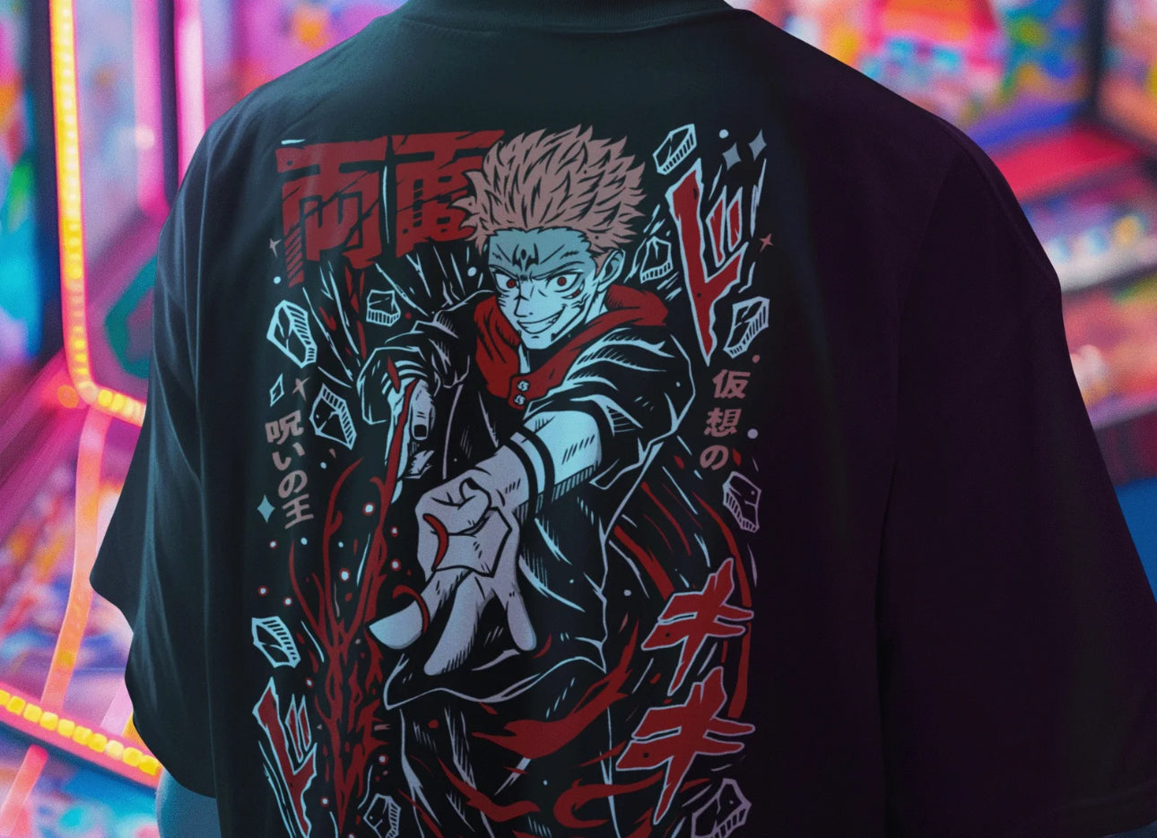Playera Solomon's SUKUNA JUJUTSU KAISEN 02 | 100% Algodón | Tacto Suave | Anime Streetwear