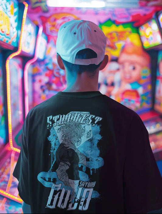 Playera Solomon's GOJO SATORU JUJUTSU
KAISEN 02 | 100% Algodón | Tacto Suave | Anime
Streetwear