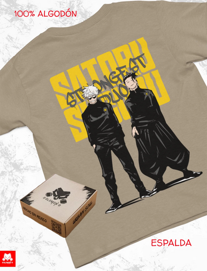 Playera Solomon's GOJO SATORU JJK | 100%
Algodón | Tacto Suave | Anime Streetwear