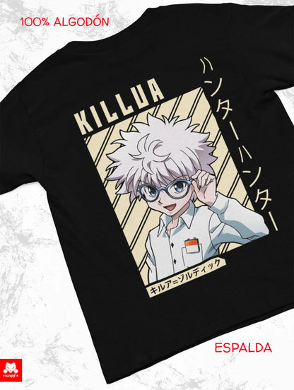 Playera Solomon's HXH KILLUA | 100% Algodón |
Tacto Suave | Anime Streetwear