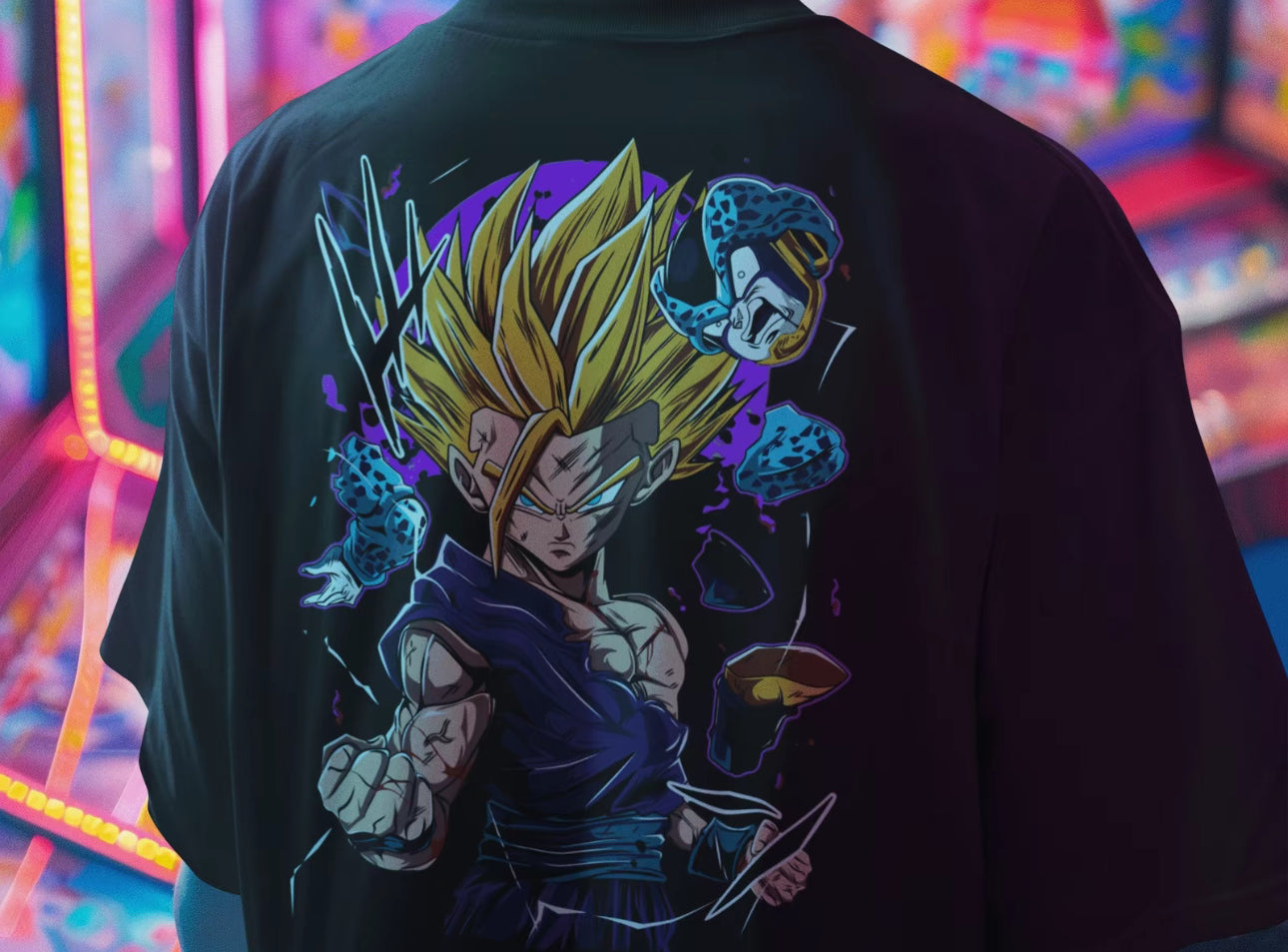 Playera Solomon's GOHAN DRAGON BALL 01 | 100% Algodón | Tacto Suave | Anime Streetwear
