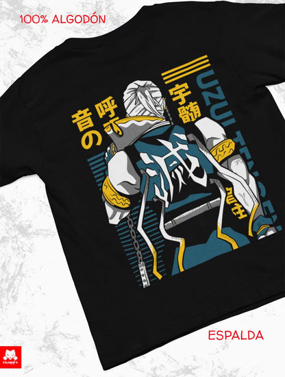 Playera DEMON SLAYER UZUI TENGEN | 100%
Algodón | Tacto Suave | Anime Streetwear
