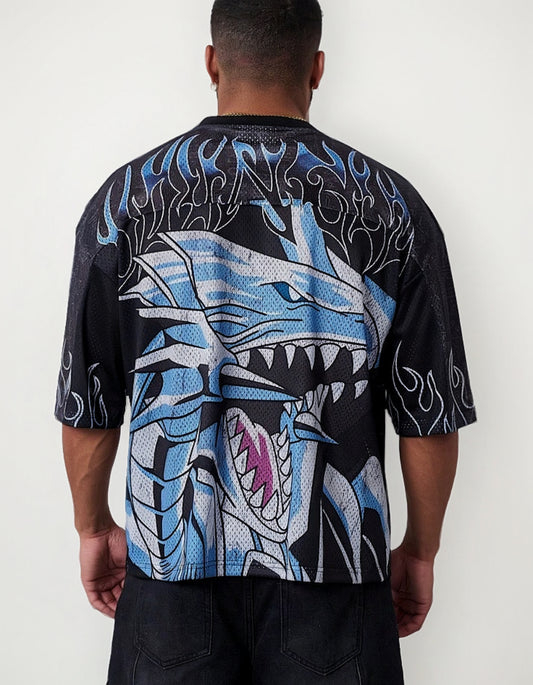 (🌍 INTERNACIONAL COMERCIO) Camiseta Yu Gi Oh Para Hombre, Extragrande, Poliéster De Sec