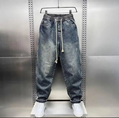 (🌎 INTERNACIONAL COMERCIO) Vaqueros Holgados De Algodón K841 2024 Otoño Para Hombre