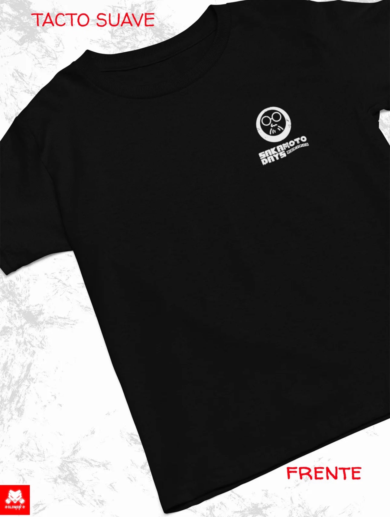 Playera Solomon's SAKAMOTO DAYS | 100%
Algodón | Tacto Suave | Anime Streetwear
