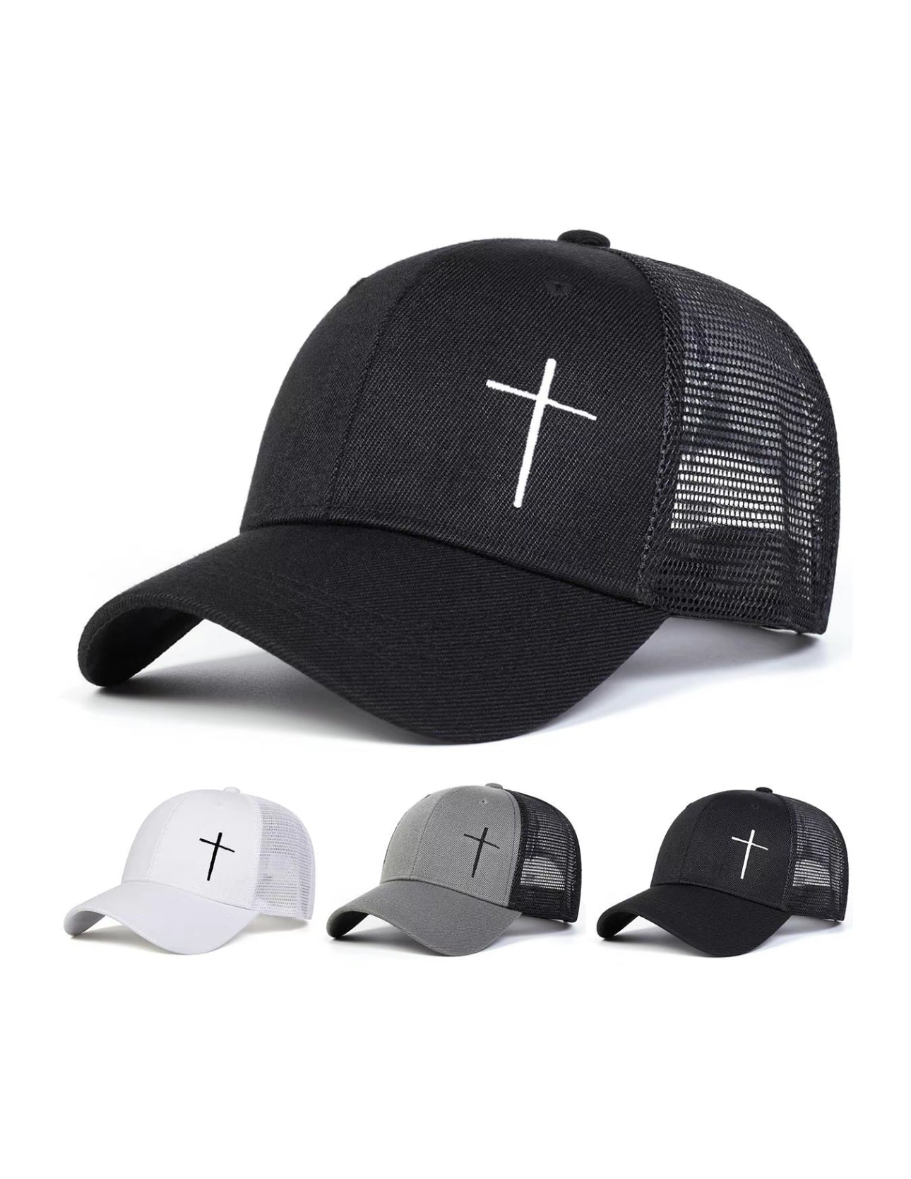 Gorra de Diseño Cruzado, Sombrero Casual para Deportes al Aire Libre para Hombres y Mujeres, Gorra Ajustable con Protección Solar para Uso
Diario